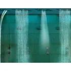 Bossini Duschhuvud i tak i två jetstrålar krom med Dream-färgterapi Viadurini