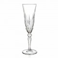 Bägare flöjt ekologiskt kristallglas för champagne 12 stycken - Cantabile