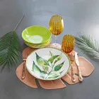 Färgade och moderna glas vinglas 12 stycken Elegant service - Persien Viadurini