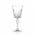Lyxigt vin- och cocktailglas Design i Eco Crystal 12 stycken - Senzatempo
