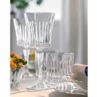 Lyxigt vin- och cocktailglas Design i Eco Crystal 12 stycken - Senzatempo Viadurini