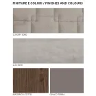 Sovrum med 4 moderna designelement tillverkade i Italien - el Viadurini