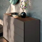 Sovrum med 4 moderna designelement tillverkade i Italien - el Viadurini