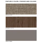 Sovrum med 4 element Modern stil Made in Italy Hög kvalitet - Minorco Viadurini