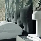 Modern stil 4 -element sovrum tillverkad i Italien - Calimero Viadurini