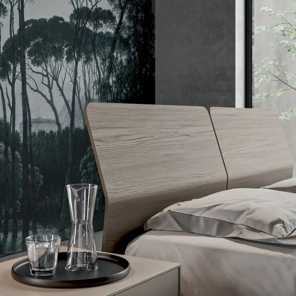 Komplett sovrum med 4 högkvalitativa Made in Italy Elements - Odema Viadurini