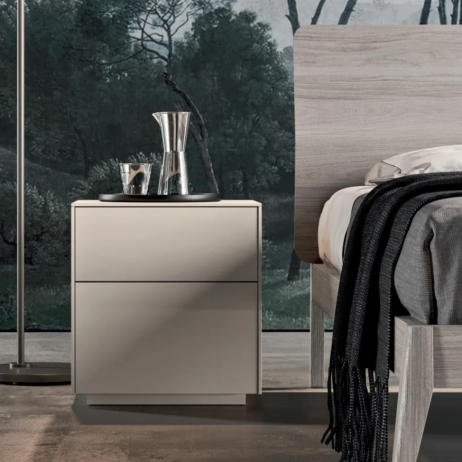 Komplett sovrum med 4 högkvalitativa Made in Italy Elements - Odema Viadurini