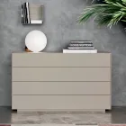 Komplett sovrum med 4 högkvalitativa Made in Italy Elements - Odema Viadurini