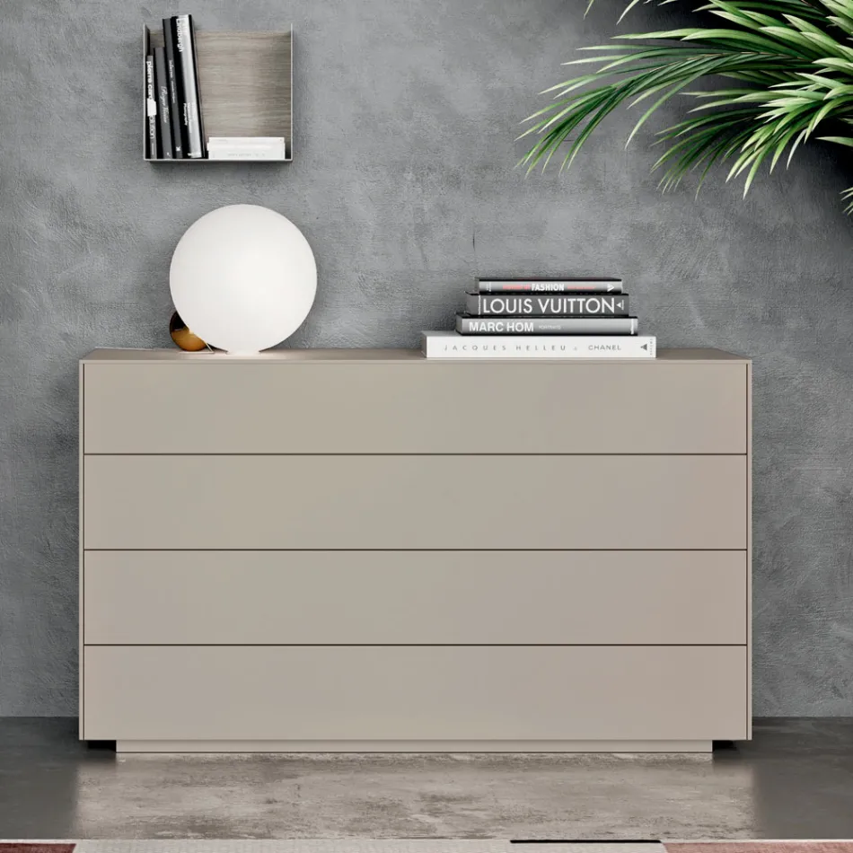 Komplett sovrum med 4 högkvalitativa Made in Italy Elements - Odema Viadurini