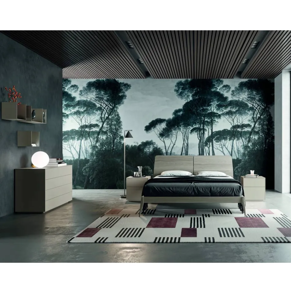 Komplett sovrum med 4 högkvalitativa Made in Italy Elements - Odema Viadurini