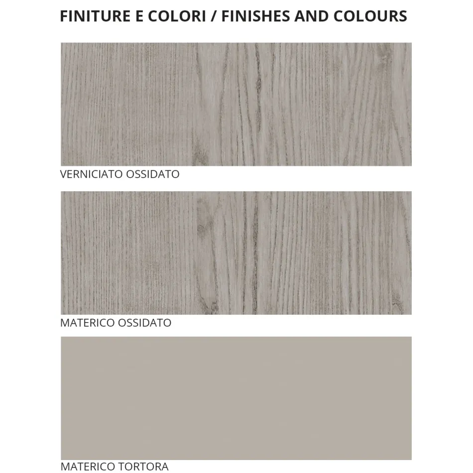 Komplett sovrum med 4 högkvalitativa Made in Italy Elements - Odema Viadurini