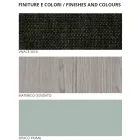 Komplett sovrum med 4 moderna element tillverkade i Italien Precious - Verminia Viadurini