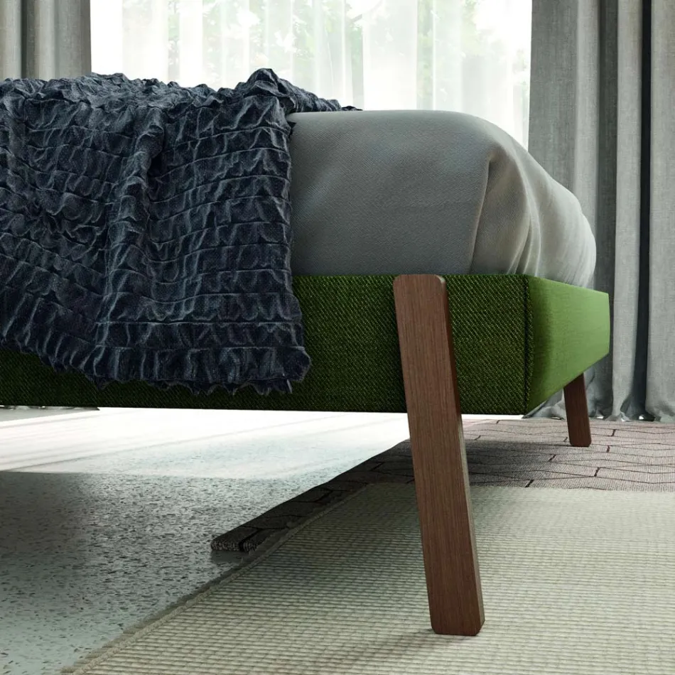 Komplett sovrum med 5 moderna element tillverkade i Italien - Shaila Viadurini