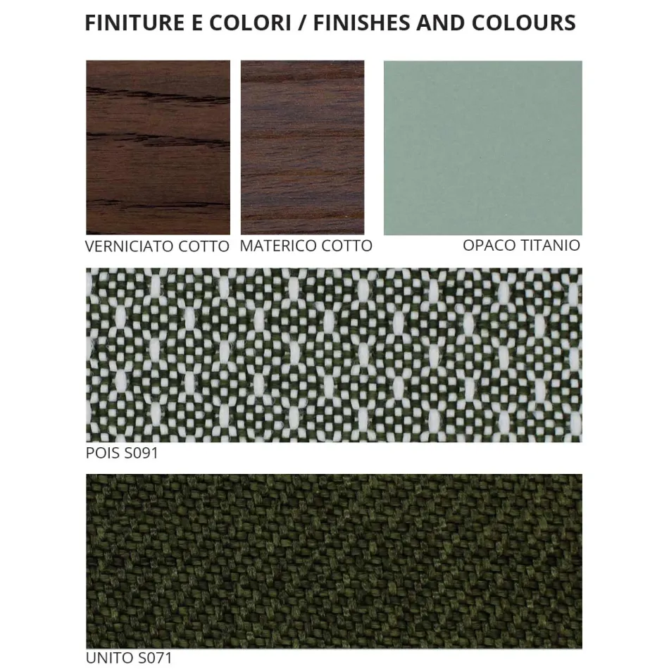 Komplett sovrum med 5 moderna element tillverkade i Italien - Shaila Viadurini