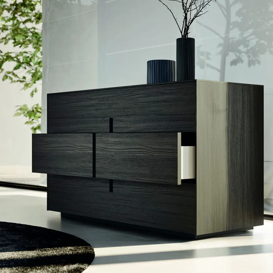 Dubbelrum med 5 element Modern stil Made in Italy - Octavia Viadurini