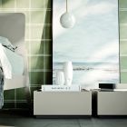 Modernt sovrum med 5 element i modern stil Made in Italy - Melodia Viadurini