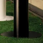 Öppen spis Bioetanol Outdoor Dean målat stålgolv Viadurini