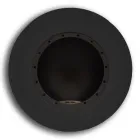 Rund design vägg bioetanol spis i målat stål - Trenton Viadurini