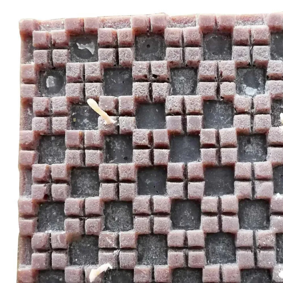 Doftvaxljus med kanel med 4 vekar tillverkat i Italien - Yuma Viadurini