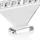 Italian Luxury Design 9 Flame Crystal Candelabra - Wanni Viadurini