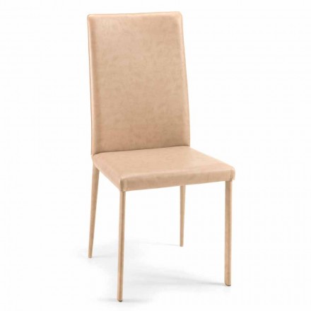 Carly modern design matsal stol tillverkad i Italien Viadurini