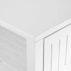 Vagn för utomhusbruk i målad aluminium med olika ytbehandlingar - Hotel Viadurini