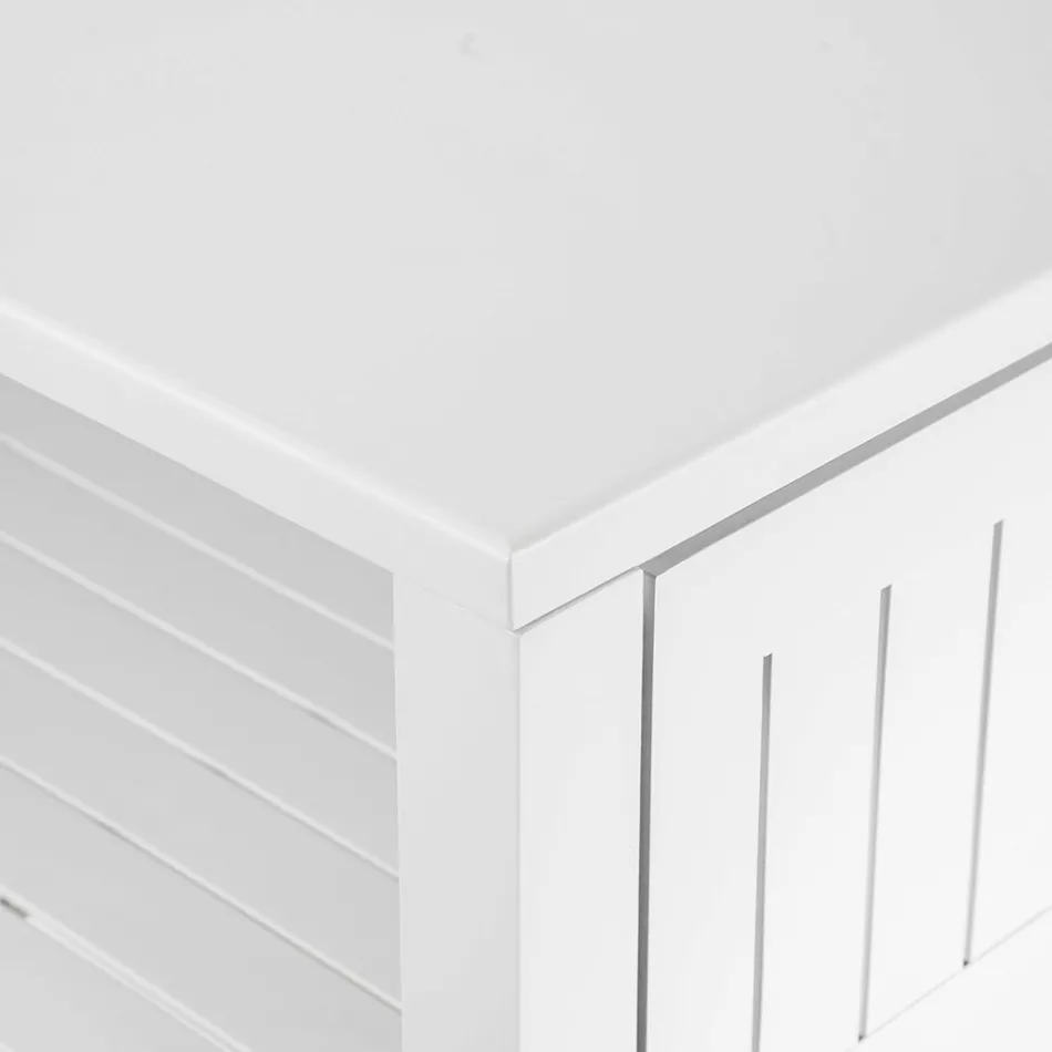 Vagn för utomhusbruk i målad aluminium med olika ytbehandlingar - Hotel Viadurini