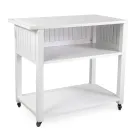 Vagn för utomhusbruk i målad aluminium med olika ytbehandlingar - Hotel Viadurini