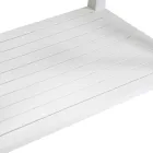 Vagn för utomhusbruk i målad aluminium med olika ytbehandlingar - Hotel Viadurini