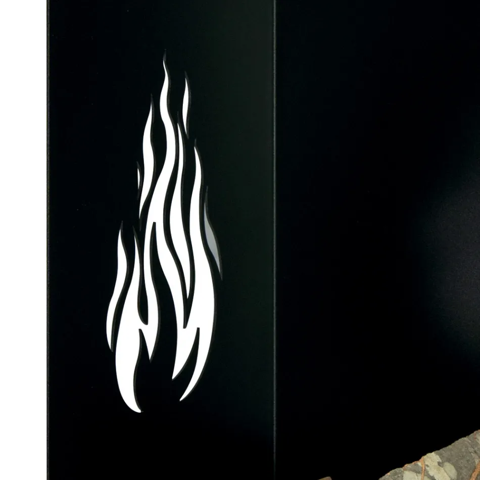 Trävagn med låda och hjul Made in Italy - Alpaca Viadurini