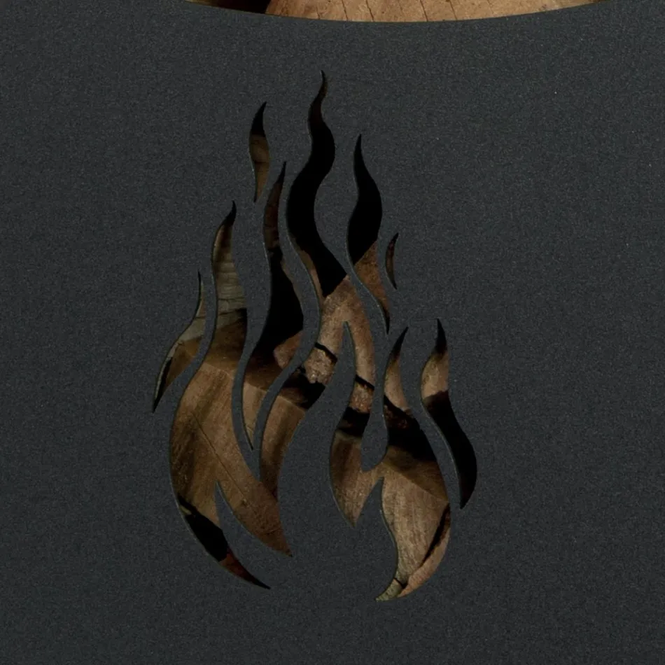 Metallträvagn med hylla och 4 hjul Tillverkad i Italien - Geco Viadurini