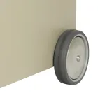 Metallträvagn med hylla och 4 hjul Tillverkad i Italien - Geco Viadurini