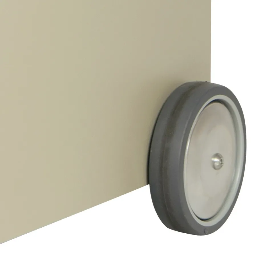 Metallträvagn med hylla och 4 hjul Tillverkad i Italien - Geco Viadurini