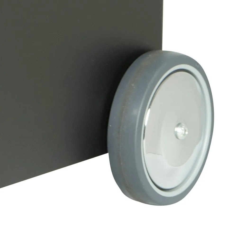 Metallträvagn med 4 hjul Tillverkad i Italien - Coccinella Viadurini