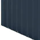 Antracitplåt Lean-To Trädgårdsbod med gångjärnsdörr - Cucciolo Viadurini