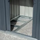 Trädgårdshus med gångjärnsdörr i olika storlekar - valp Viadurini