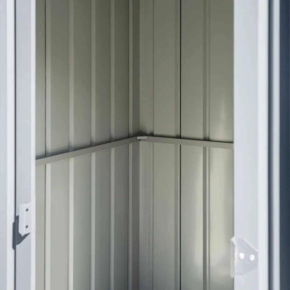 Trädgårdshus med gångjärnsdörr i olika storlekar - valp Viadurini