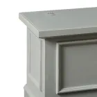 Bröst med solid poppelstruktur tillverkad i Italien - Dievis Viadurini