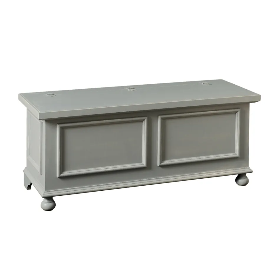 Bröst med solid poppelstruktur tillverkad i Italien - Dievis Viadurini