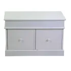 Byrå i trä för inomhusbruk med 2 lådor - Meduse Viadurini