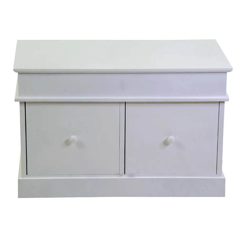 Byrå i trä för inomhusbruk med 2 lådor - Meduse Viadurini