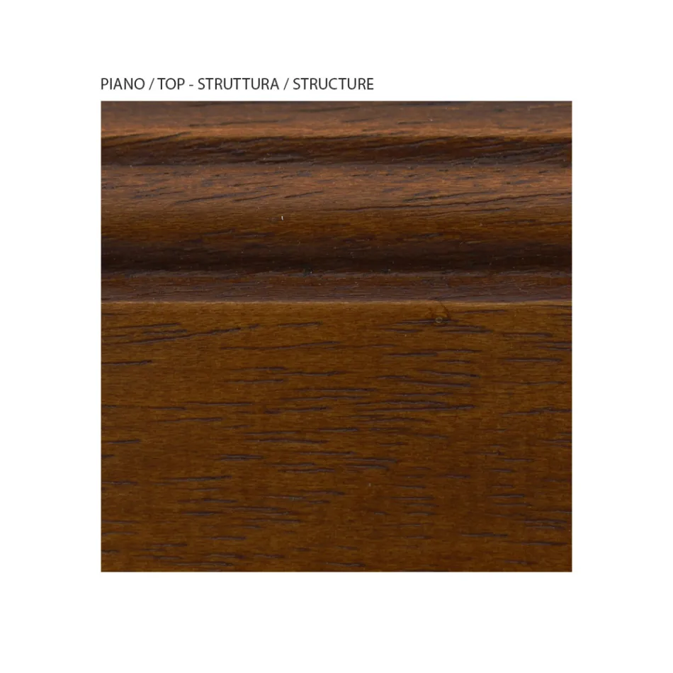 Bröst i fanerat trä och olika ytbehandlingar Made in Italy - Hermod Viadurini