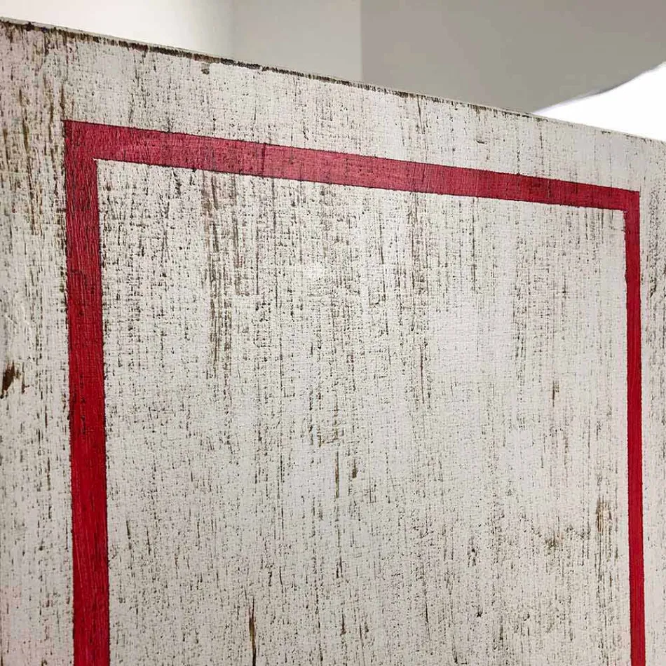 Handgjorda byrå med färgade lådor tillverkade i Italien - Brighella Viadurini