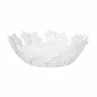 Mittstycke med blommor i lerjärn, vitt eller blått - Marken Viadurini