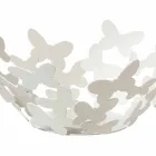 Vitt, beige eller elfenben järn design centerpiece gjord i Italien - Leiden Viadurini