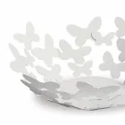 Vitt, beige eller elfenben järn design centerpiece gjord i Italien - Leiden Viadurini