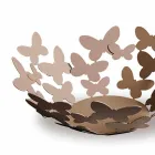 Vitt, beige eller elfenben järn design centerpiece gjord i Italien - Leiden Viadurini