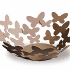 Vitt, beige eller elfenben järn design centerpiece gjord i Italien - Leiden Viadurini