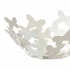 Vitt, beige eller elfenben järn design centerpiece gjord i Italien - Leiden Viadurini