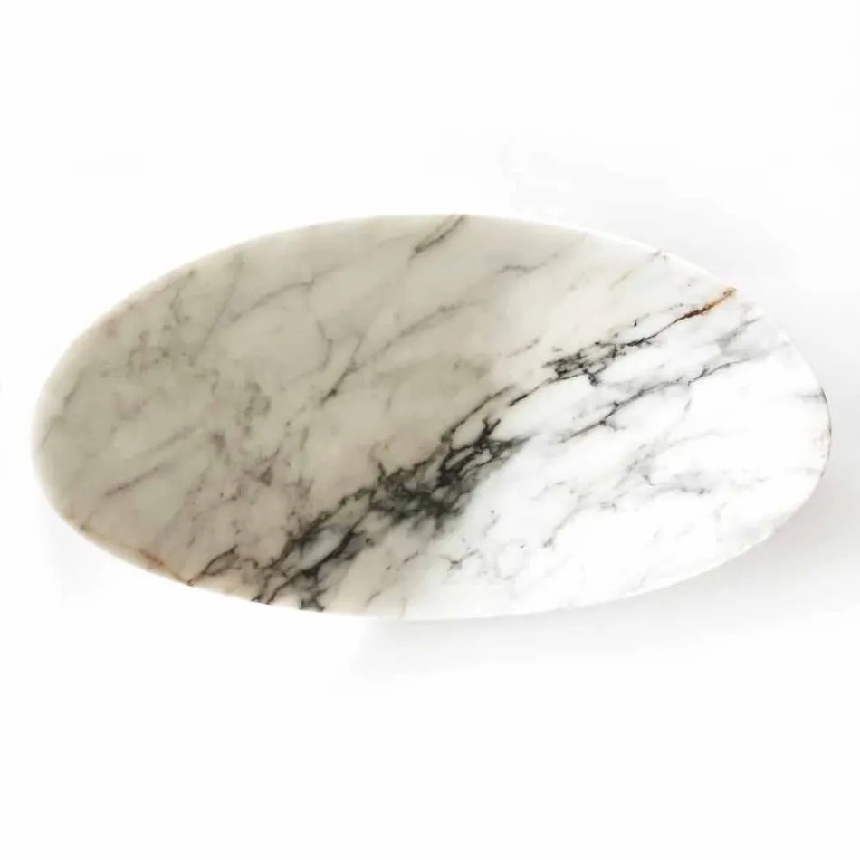 Mittpunkt i Paonazzo Marble of Made in Italy Design - Libeccio Viadurini